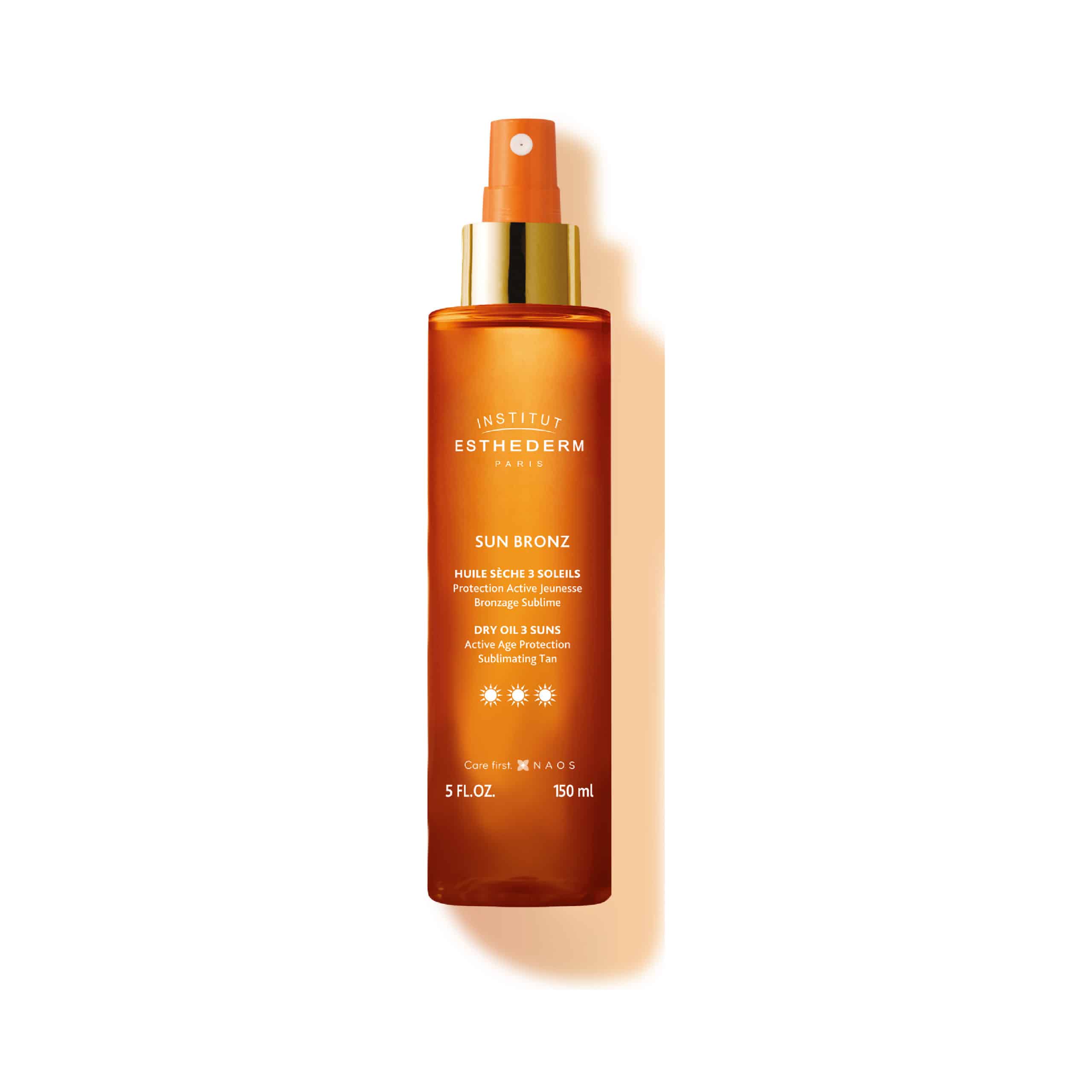 SUN BRONZ DRY OIL 3 SUNS | Sun protection spray | LOSHEN & CREM