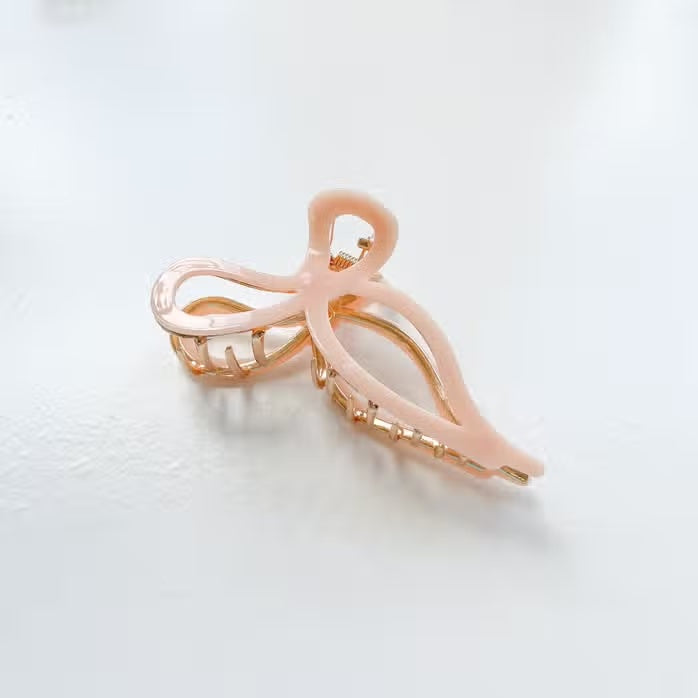 SABRINA | LARGE RIBBON METAL CLAW CLIP | Hair clips | LOSHEN & CREM