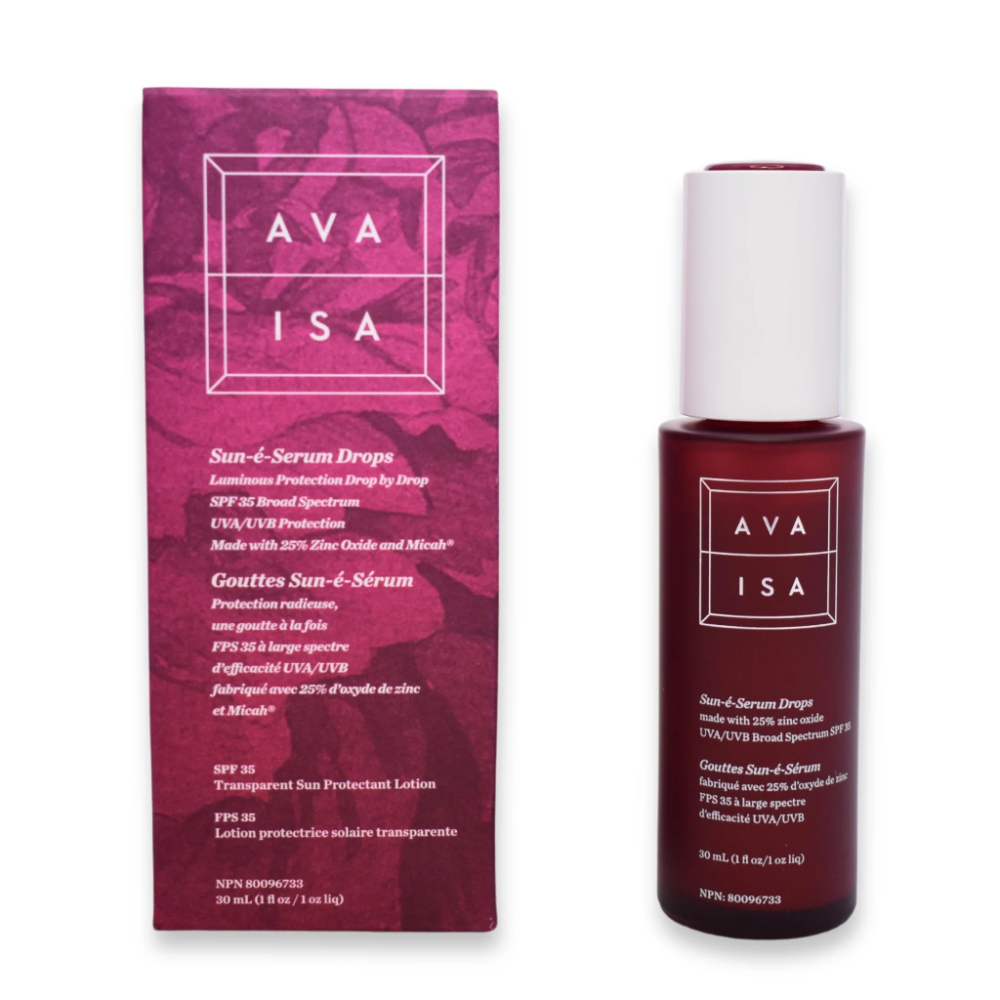 AVA ISA SUN-È- DROPS SPF 35 | Sun protection serum | LOSHEN & CREM