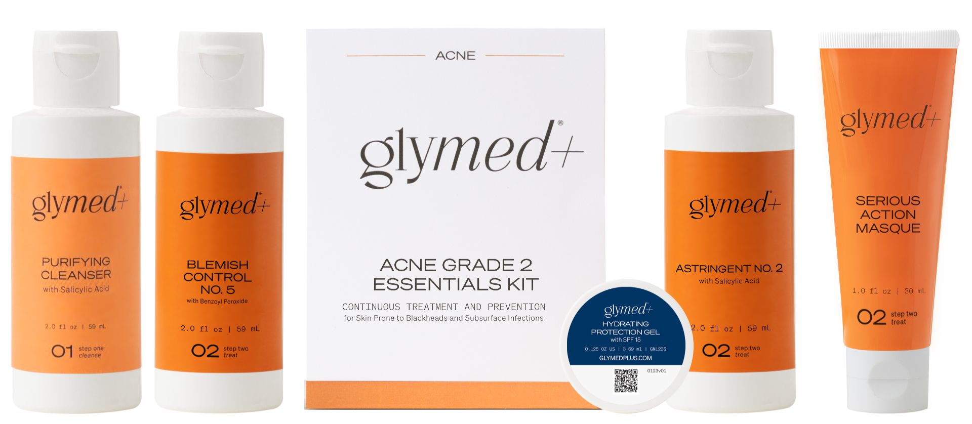 ACNE GRADE 2 ESSENTIALS KIT | Acne treatments & kits | LOSHEN & CREM