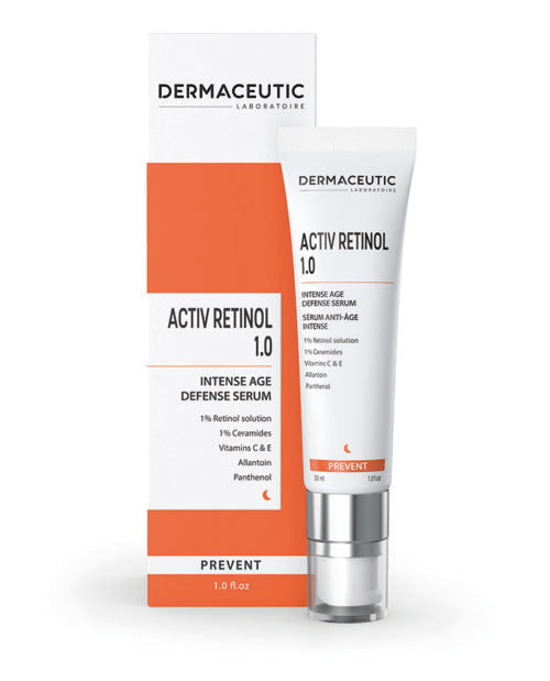 ACTIV RETINOL INTENSE AGE DEFENSE SERUM 1% | Retinol | LOSHEN & CREM