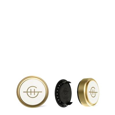 CAR DIFFUSER - A TAHAA AFFAIR - White and Gold | Car diffuser | LOSHEN & CREM