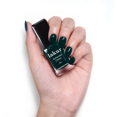 LAKUR - ENHANCED COLOR - BLUE | GREEN | Nail polish | LOSHEN & CREM