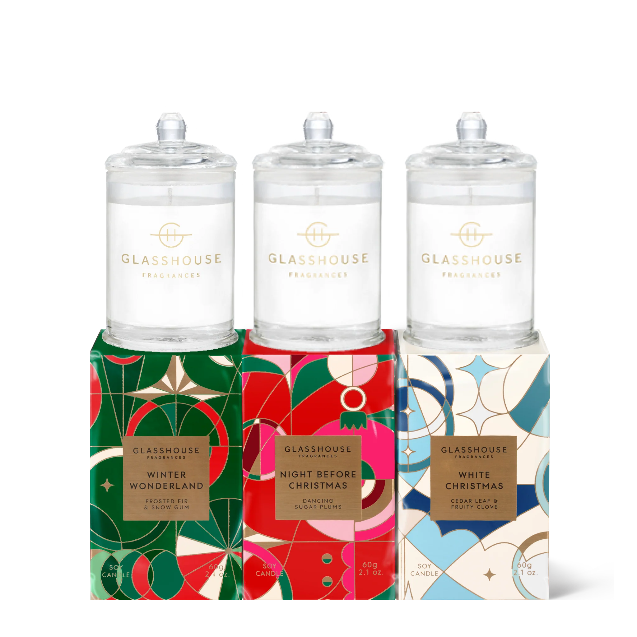 CHRISTMAS MINI TRIO - Candles | Candles | LOSHEN & CREM