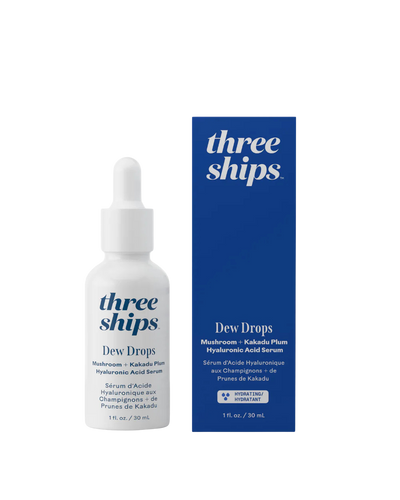 DEW DROPS MUSHROOM HYALURONIC ACID + VITAMIN C SERUM