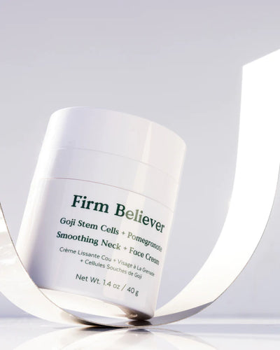 FIRM BELIEVER GOJI STEM CELL + POMEGRANATE SMOOTHING NECK AND +FACE CREAM | Firming | Lifting cream | LOSHEN & CREM