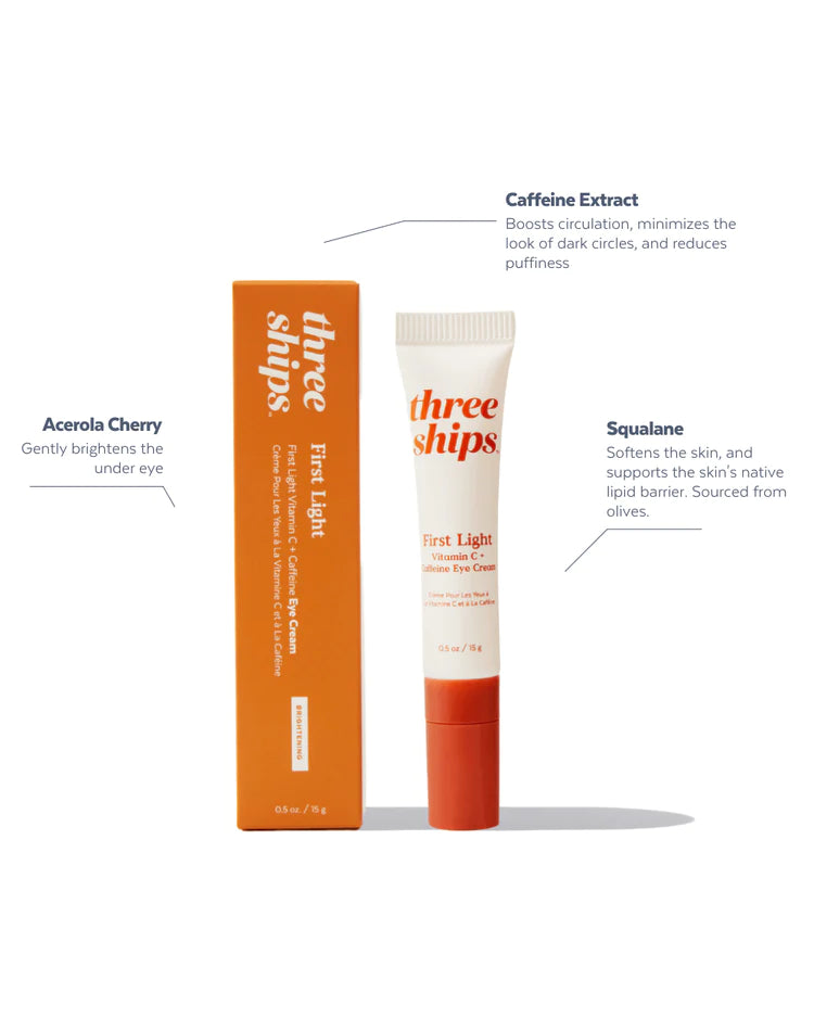 FIRST LIGHT VITAMIN C + CAFFEINE EYE CREAM | Brightening eye cream | LOSHEN & CREM