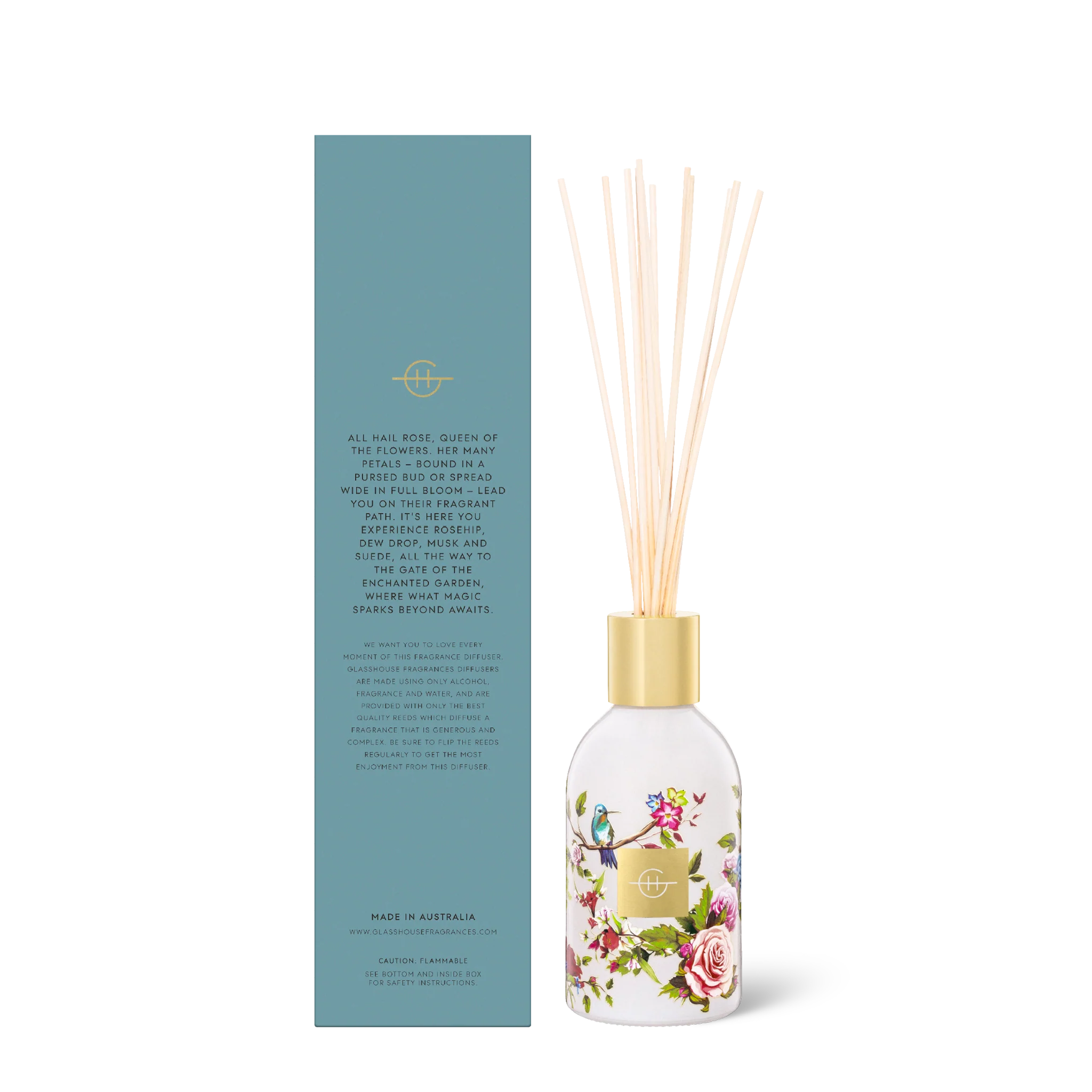 ENCHANTED GARDEN - DIFFUSER | Reed diffuser | LOSHEN & CREM