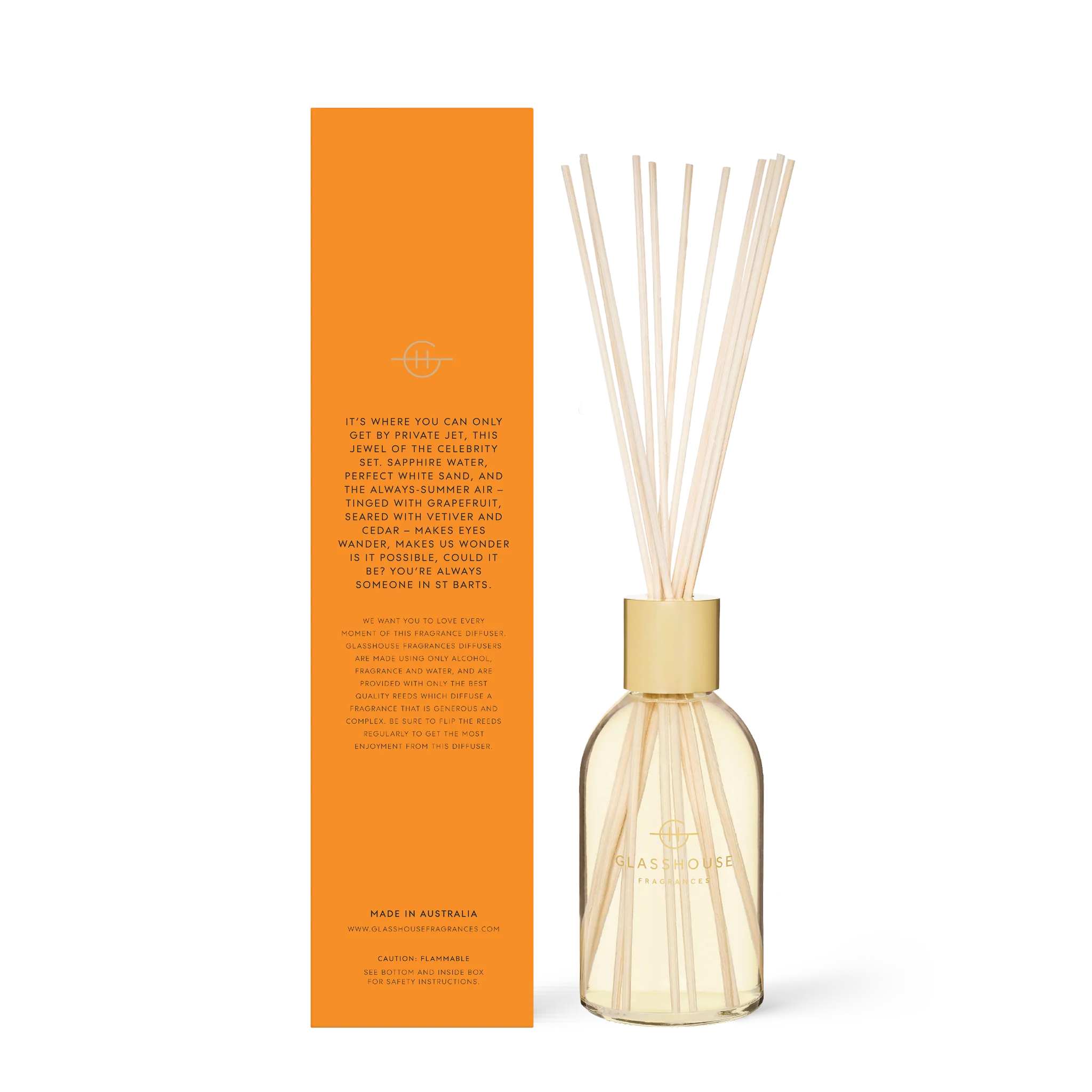 ST BARTS BRONZE DIFFUSER | Reed diffuser | LOSHEN & CREM