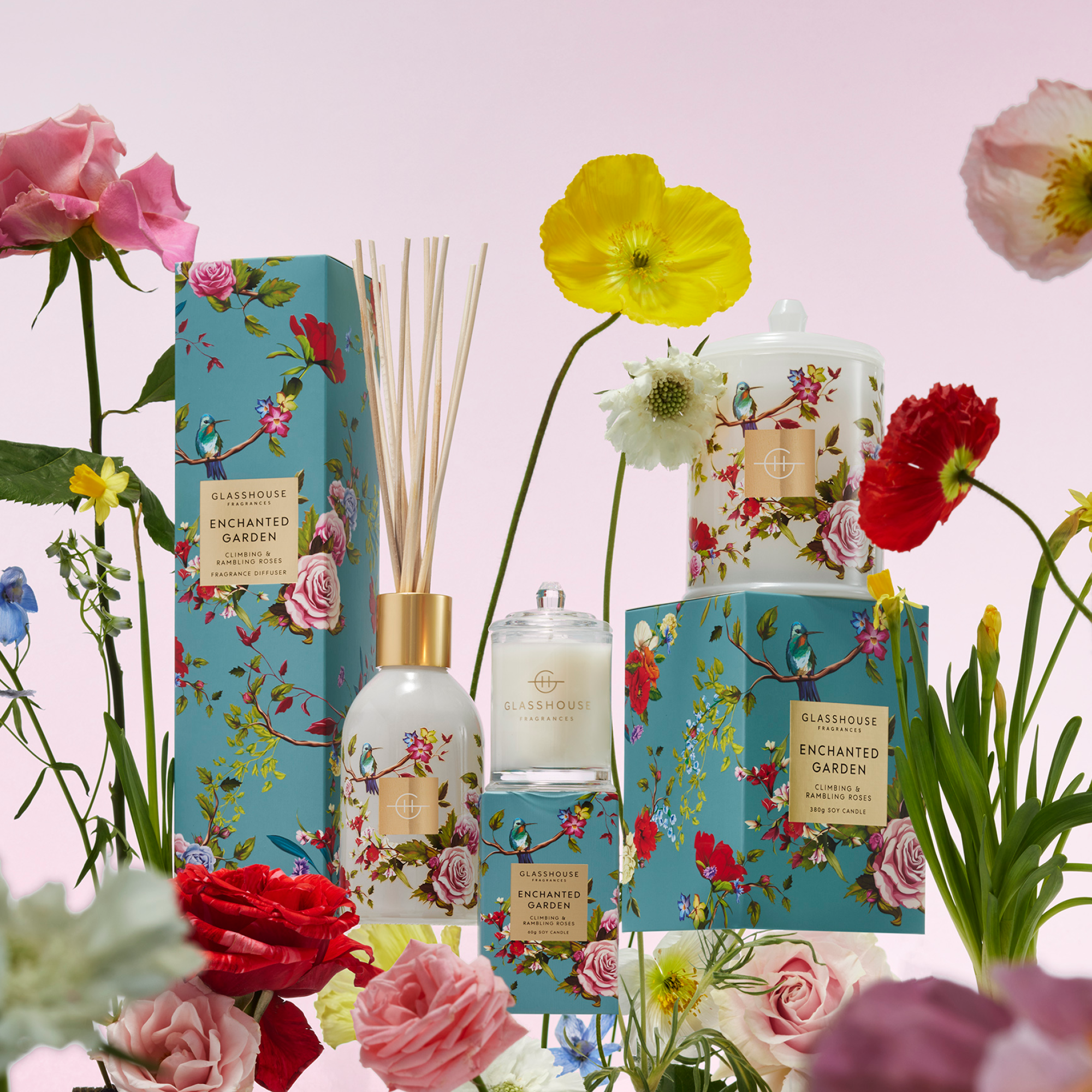 ENCHANTED GARDEN - DIFFUSER | Reed diffuser | LOSHEN & CREM