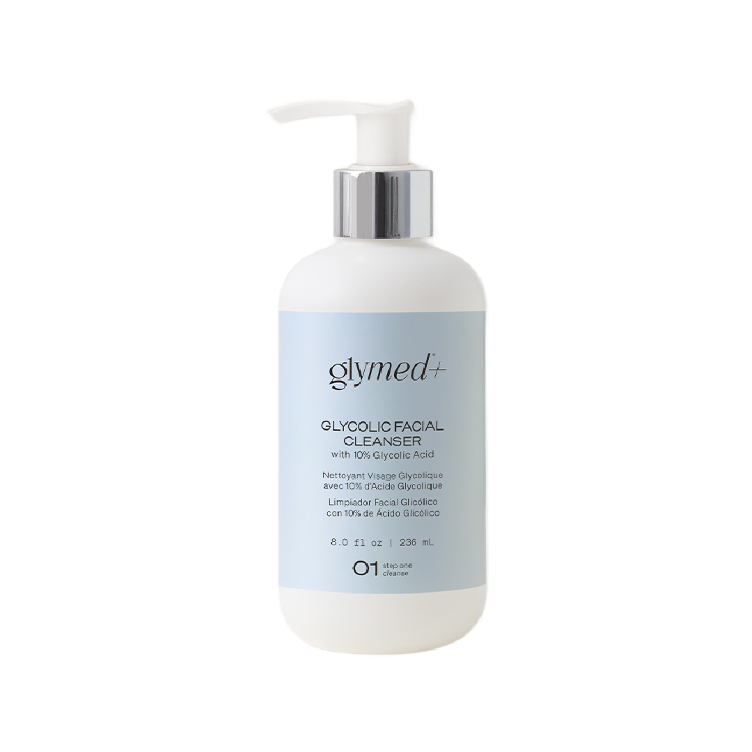 GLYCOLIC FACIAL CLEANSER WITH 10% GLYCOLIC ACID | AHA cleanser | LOSHEN & CREM