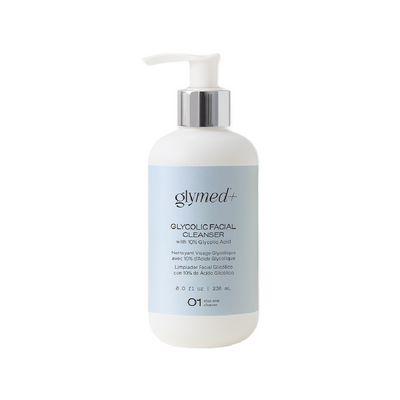 GLYCOLIC FACIAL CLEANSER WITH 10% GLYCOLIC ACID | AHA cleanser | LOSHEN & CREM