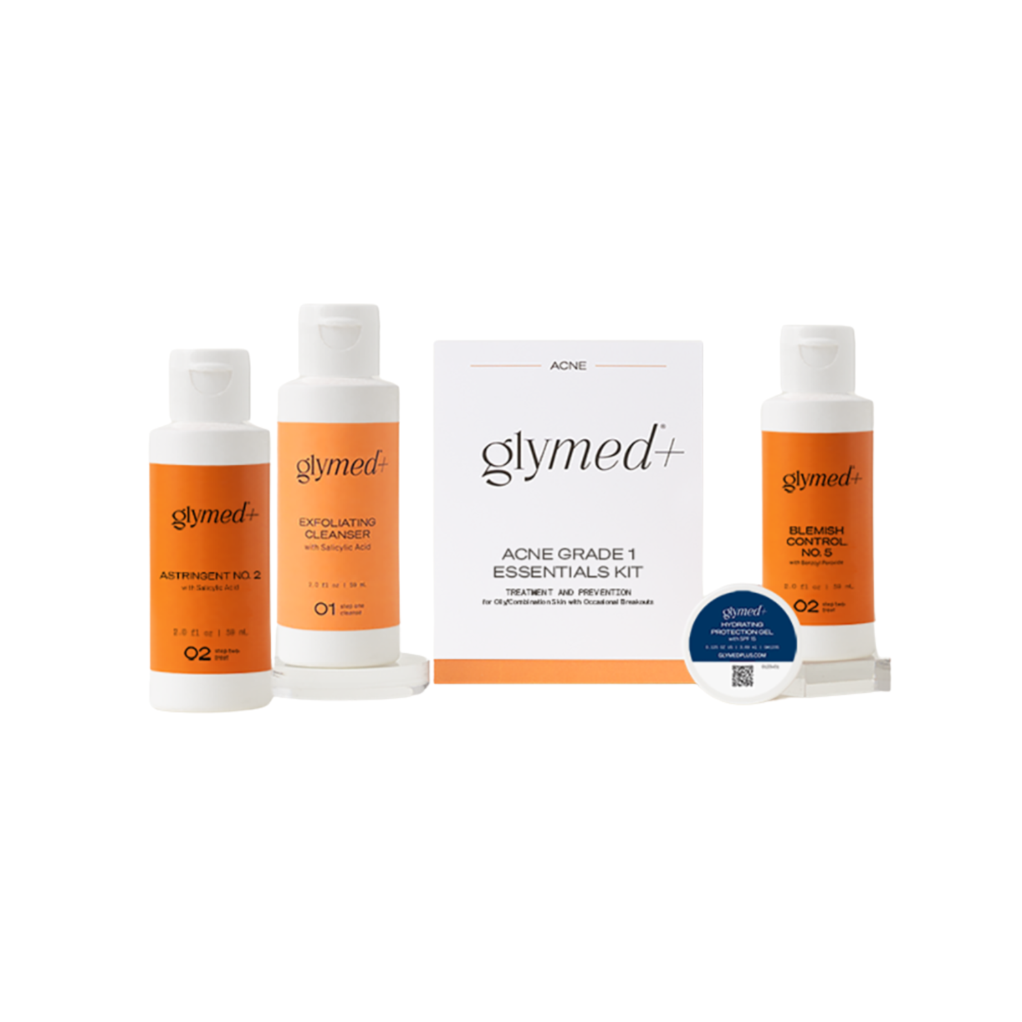 GLYMED PLUS ACNE GRADE 1 ESSENTIALS | Acne treatments & kits | LOSHEN & CREM