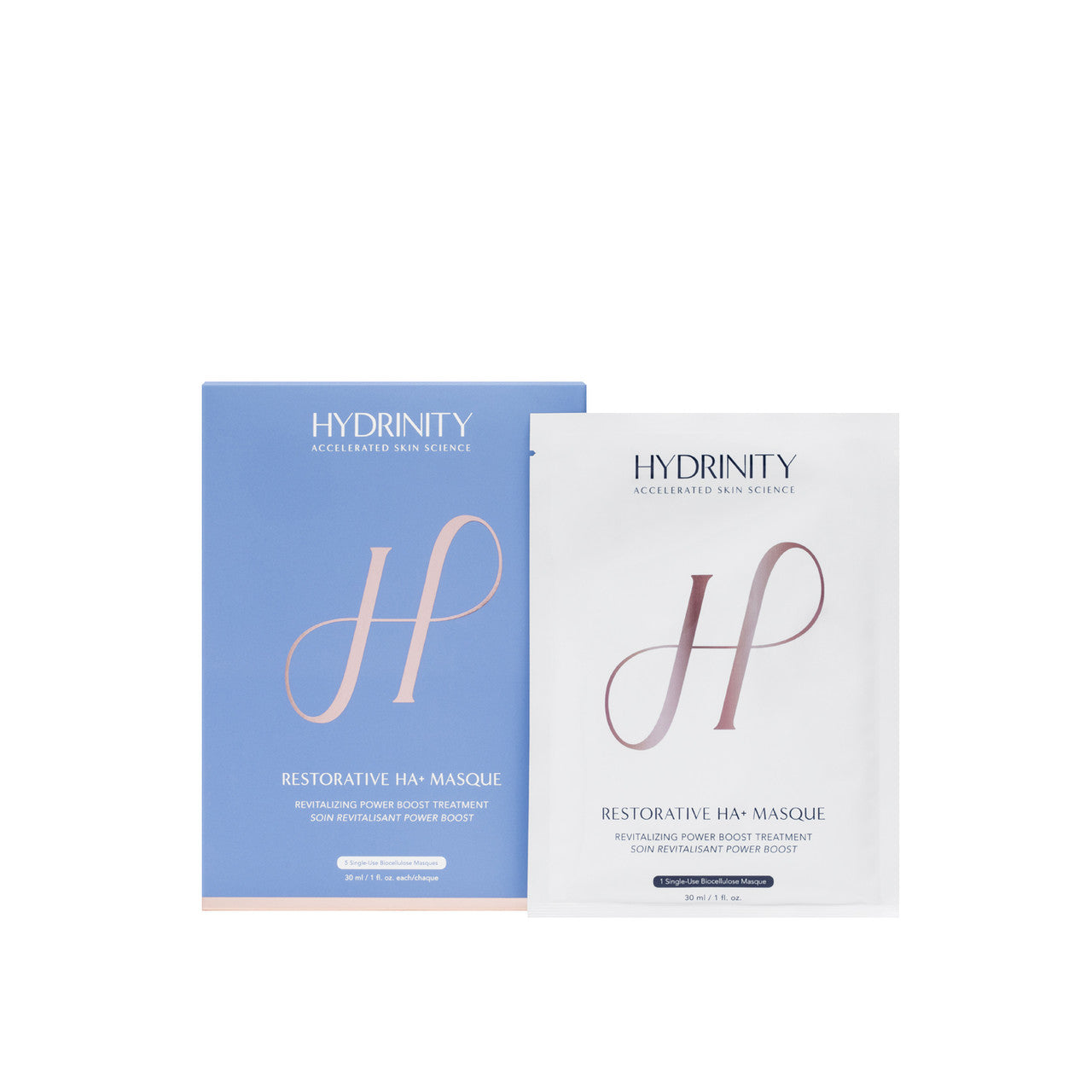 HYDRINITY RESTORATIVE HA+MASQUE | Biocellulose mask | LOSHEN & CREM