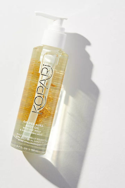 GOLDEN AURA BODY OIL WITH 24K GOLD & HYALURONIC ACID | Body oil | LOSHEN & CREM