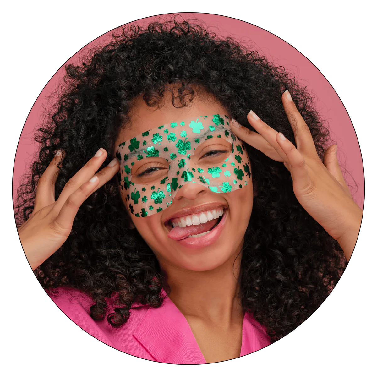 LUCKY CLOVER EYE DAY BRIGHT GOGGLE EYE MASK | Eye mask | LOSHEN & CREM