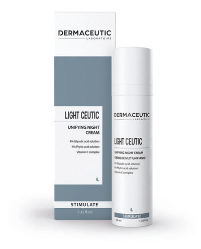 LIGHT CEUTIC UNIFYING NIGHT CREAM | AHA | BHA night cream | LOSHEN & CREM