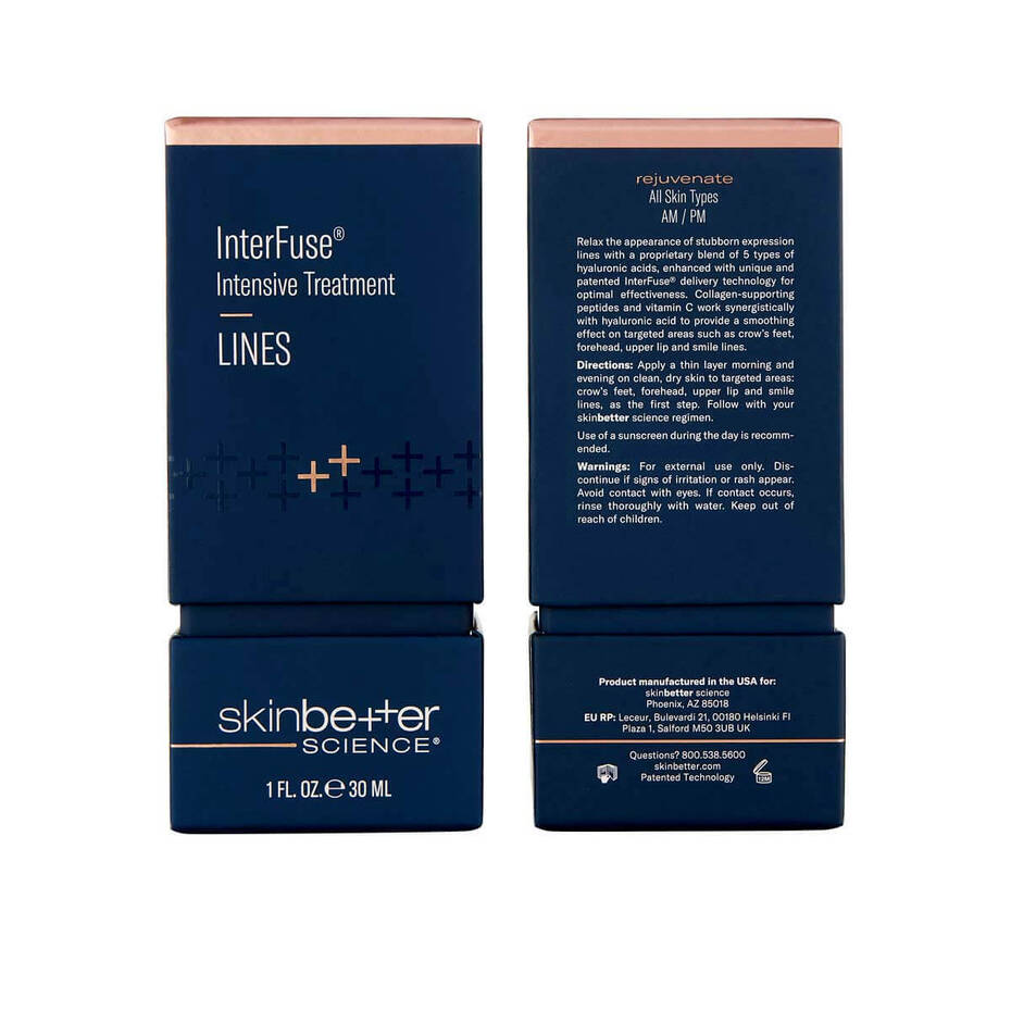 INTERFUSE INTENSIVE TREATMENT CREAM LINES | Healthy aging cream | LOSHEN & CREM