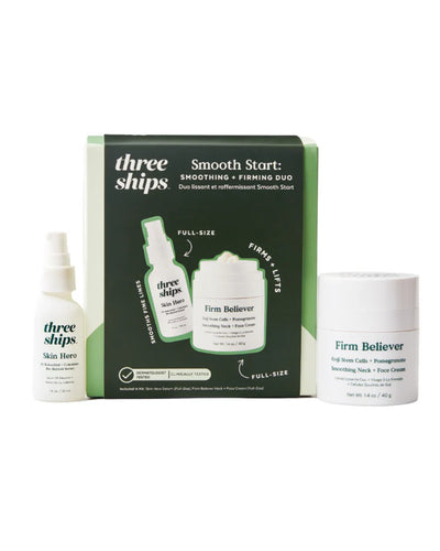 SMOOTH START : SMOOTHING + FIRMING DUO | Skincare kit | LOSHEN & CREM