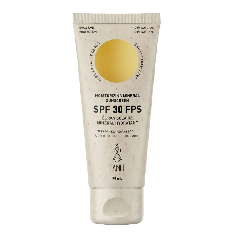 MINERAL SUNSCREEN WITH PRICKLY PEAR SEED OIL SPF 50 UNSCENTED | Mineral sun protection | LOSHEN & CREM