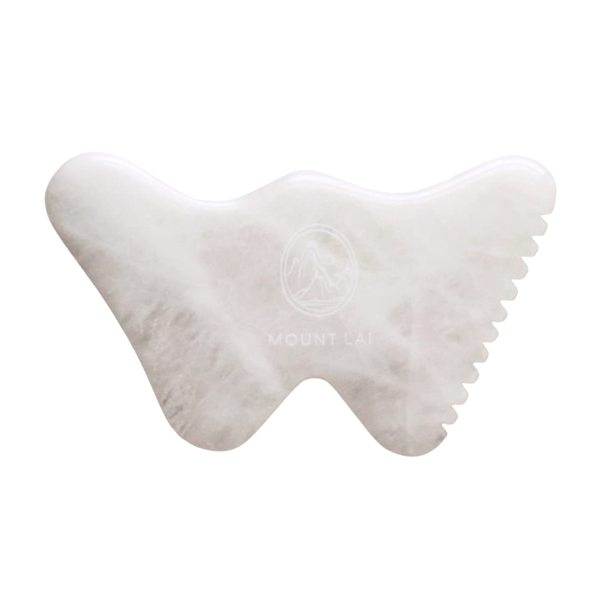 THE VITALITY Qi WHITE JADE GUA SHA SCULPTING TOOL | Gua Sha | LOSHEN & CREM