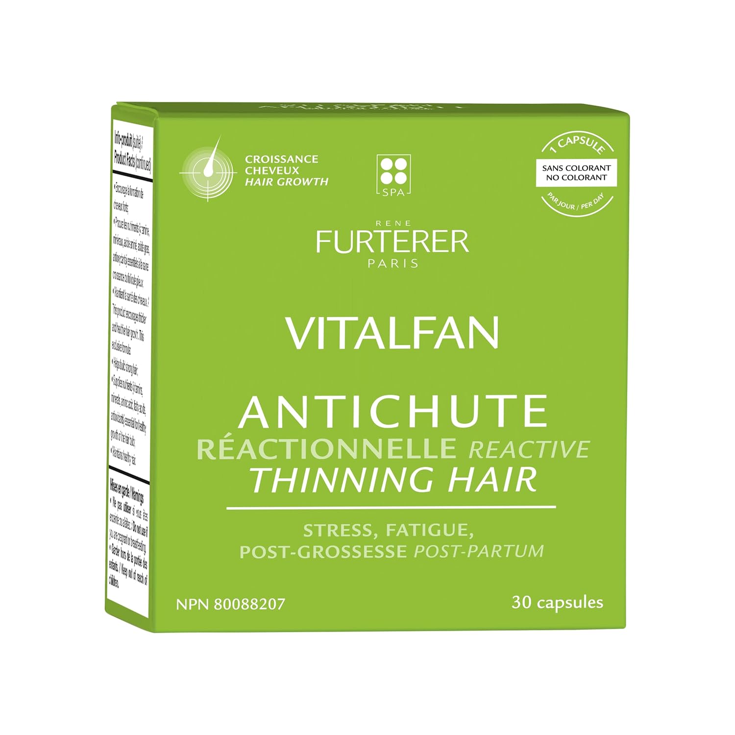 RENÉ FURTERER REACTIONAL THINNING HAIR DAILY SUPPLEMENT | Vitamins & Supplements | LOSHEN & CREM