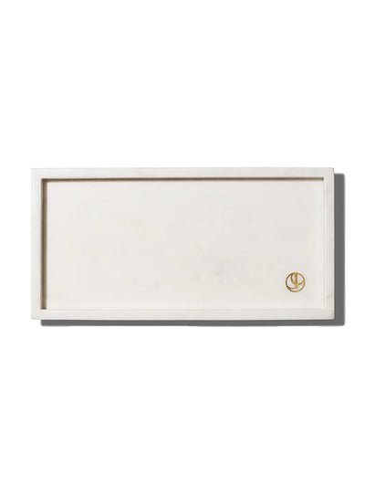 WHITE MARBLE LUXURY TRAY | Decorative tray | LOSHEN & CREM