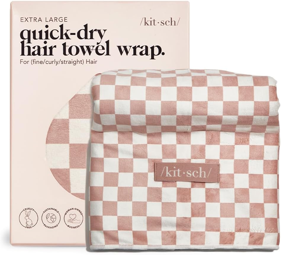 XL QUICK-DRY HAIR TOWEL WRAP | Hair towel | LOSHEN & CREM