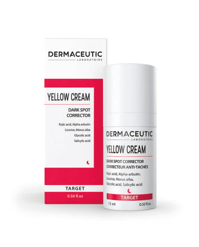 YELLOW CREAM DARK SPOT CORRECTOR | Hyperpigmentation serum | LOSHEN & CREM