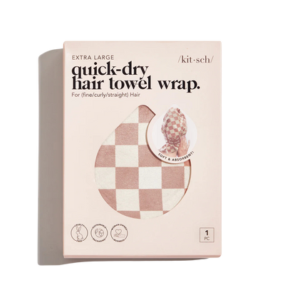 XL QUICK-DRY HAIR TOWEL WRAP | Hair towel | LOSHEN & CREM