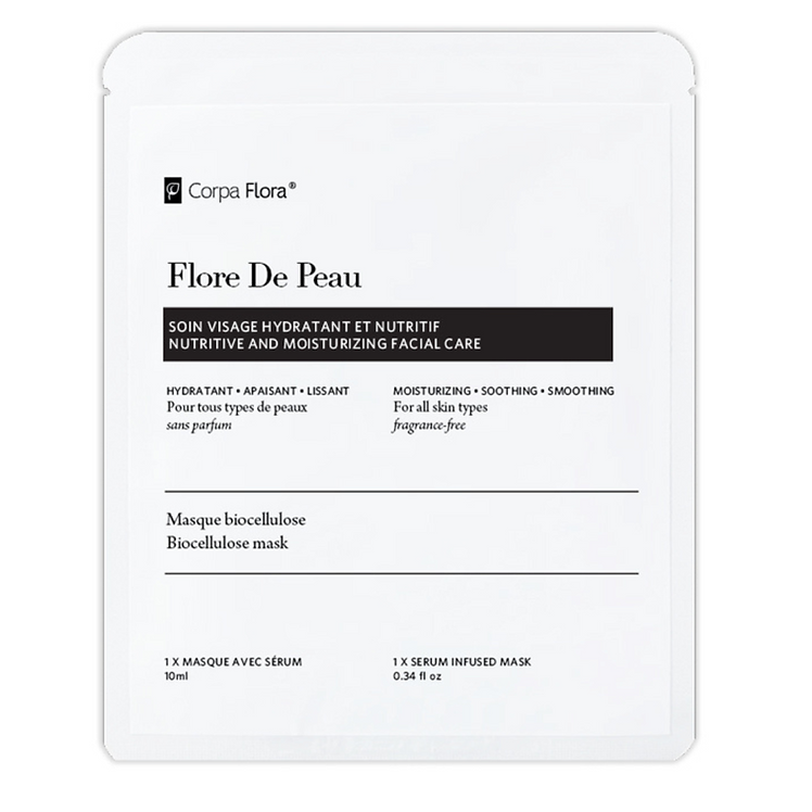 FLORE DE PEAU facial biocellulose mask | Biocellulose mask | LOSHEN & CREM