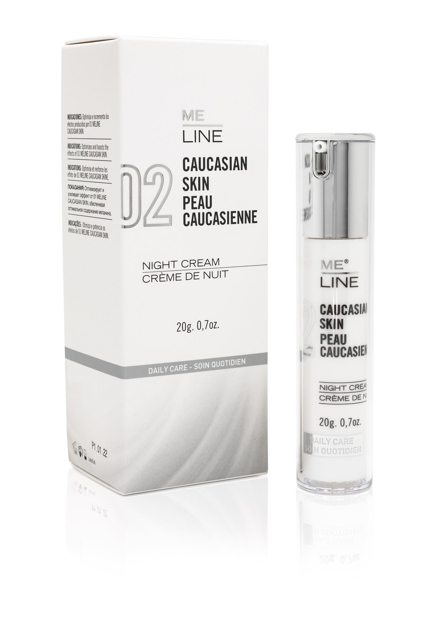 02 CAUCASIAN SKIN - NIGHT | Melasma | LOSHEN & CREM