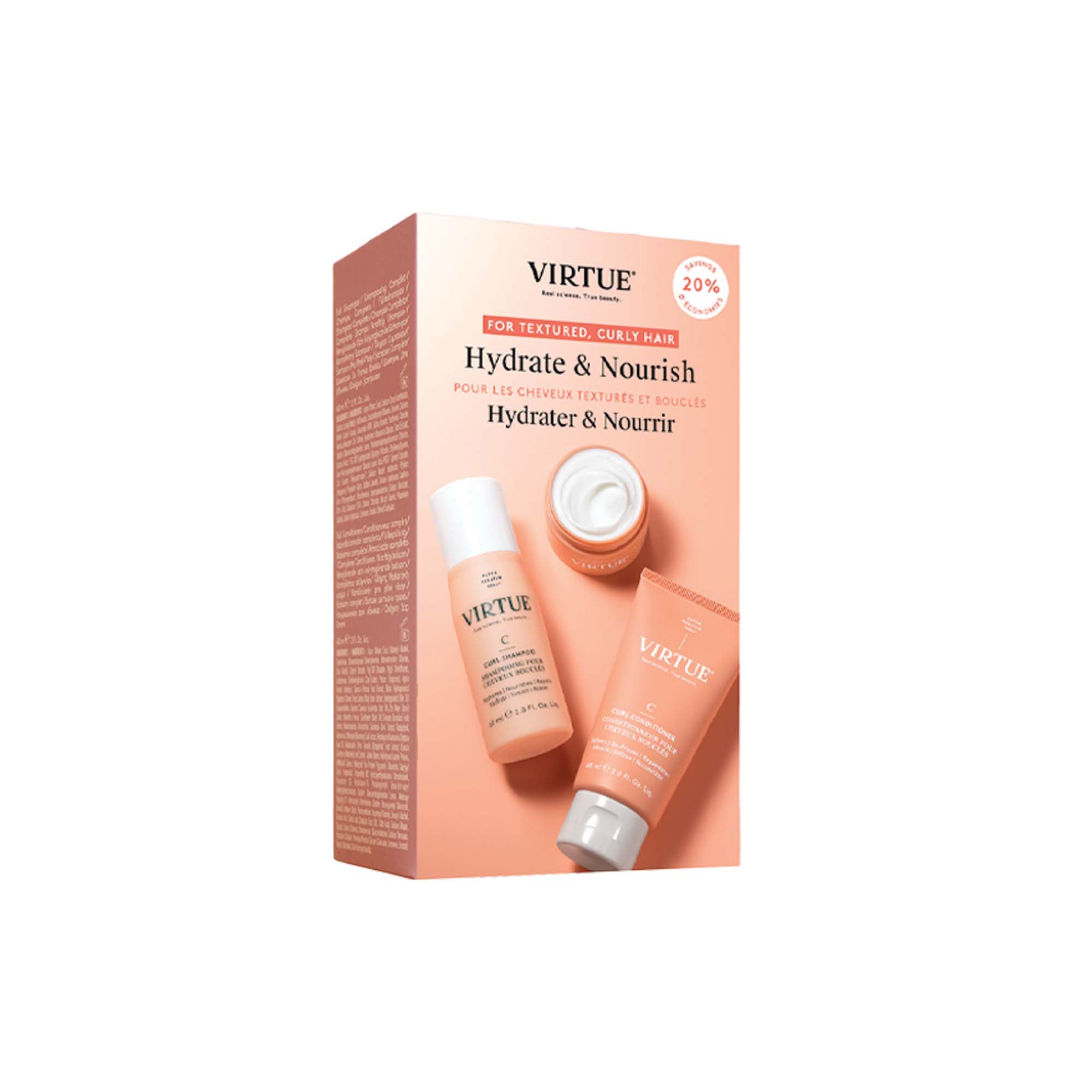 VIRTUE CURL DISCOVERY KIT | Hair care set | LOSHEN & CREM