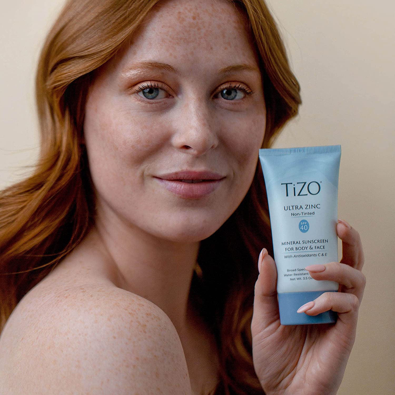 TIZO ULTRA ZINC FACE - BODY SPF 40 | Mineral sun protection | LOSHEN & CREM