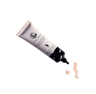 BABY STEPS EXFOLIATION TREATMENT LACTIC ACID + GLUCONOLACTONE | AHA | BHA exfoliant | LOSHEN & CREM