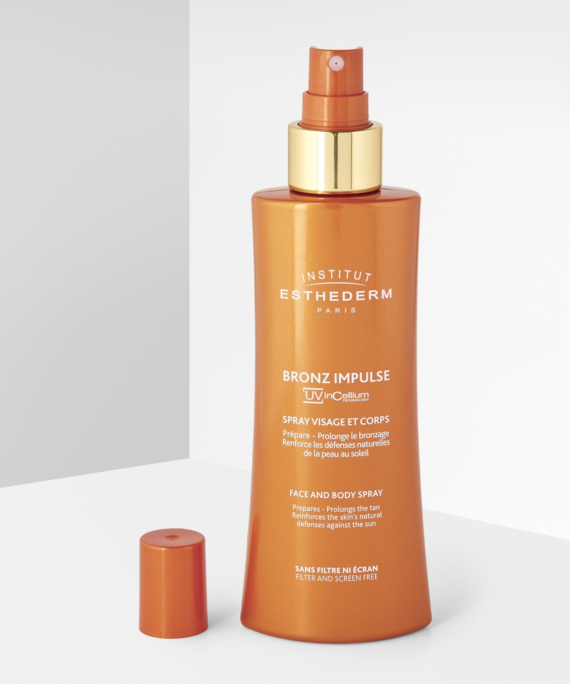 BRONZ IMPULSE UV FACE AND BODY SPRAY | Sun protection preparation | LOSHEN & CREM