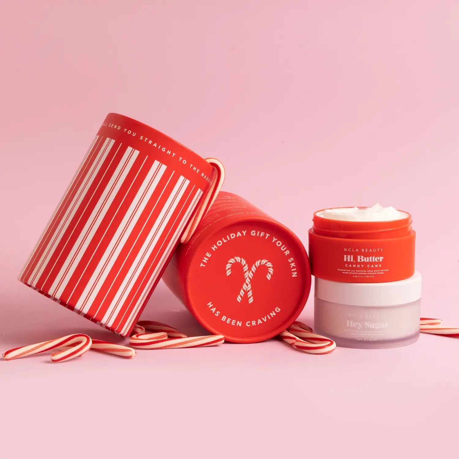 CANDY CANE BODY SCRUB + BODY BUTTER | Scrub | LOSHEN & CREM