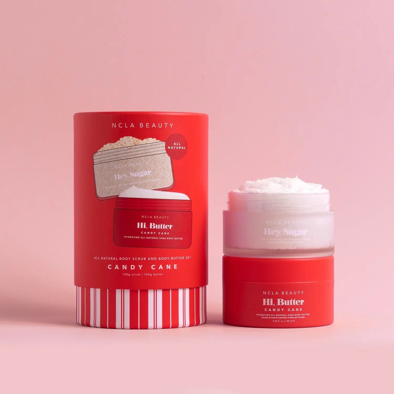 CANDY CANE BODY SCRUB + BODY BUTTER | Scrub | LOSHEN & CREM