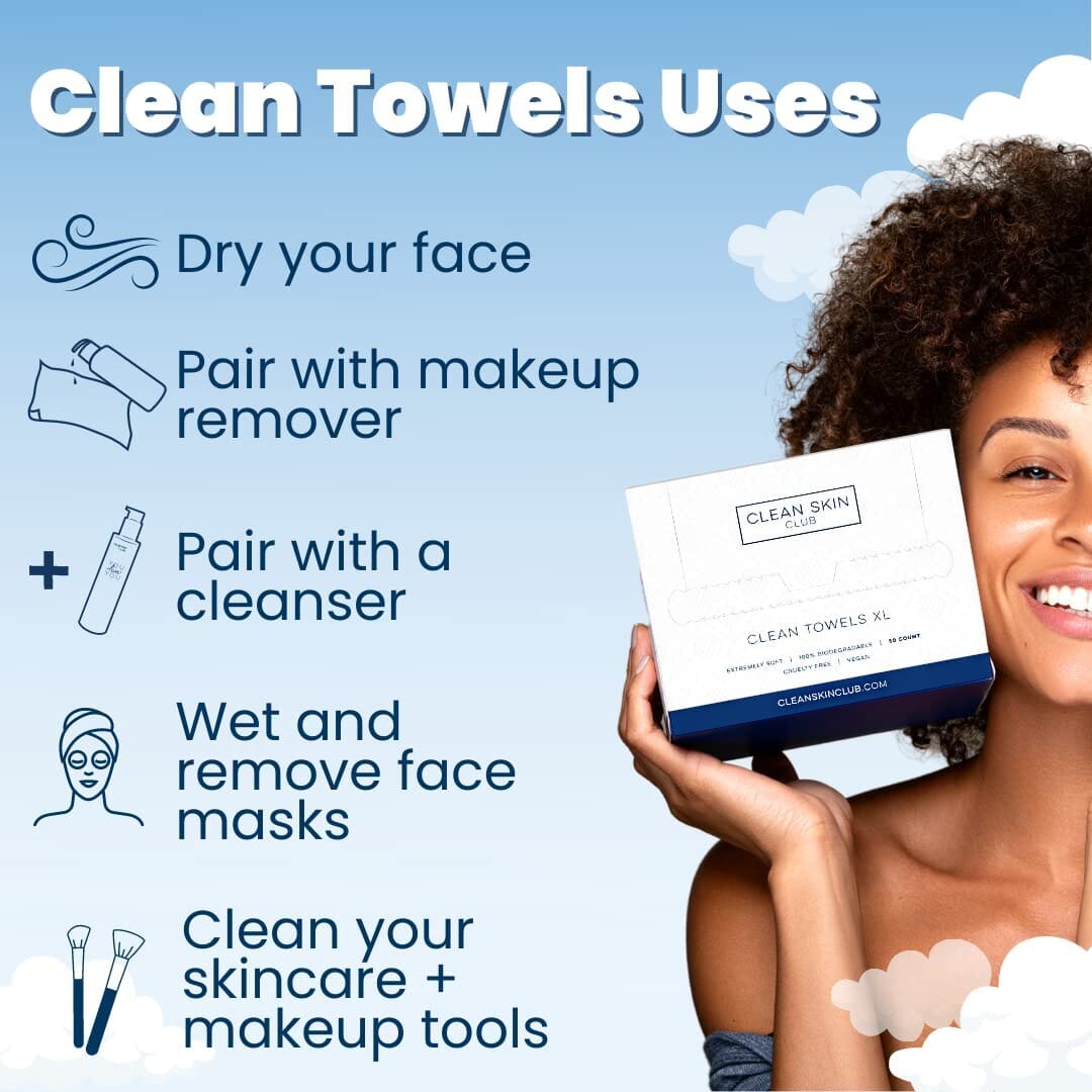 CLEAN TOWELS XL | Cleansing wipes | LOSHEN & CREM