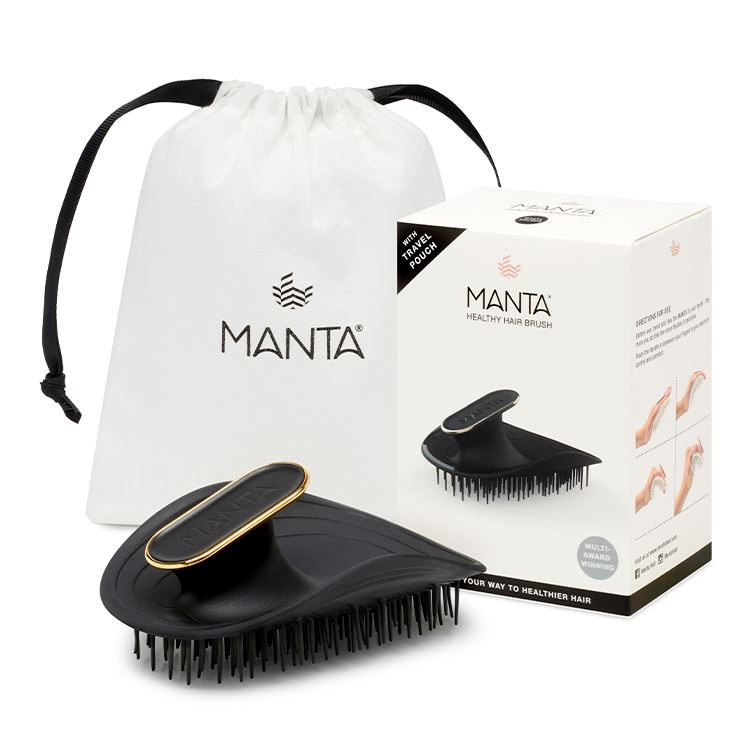 MANTA HAIR BRUSH - black | Combs & Brushes | LOSHEN & CREM