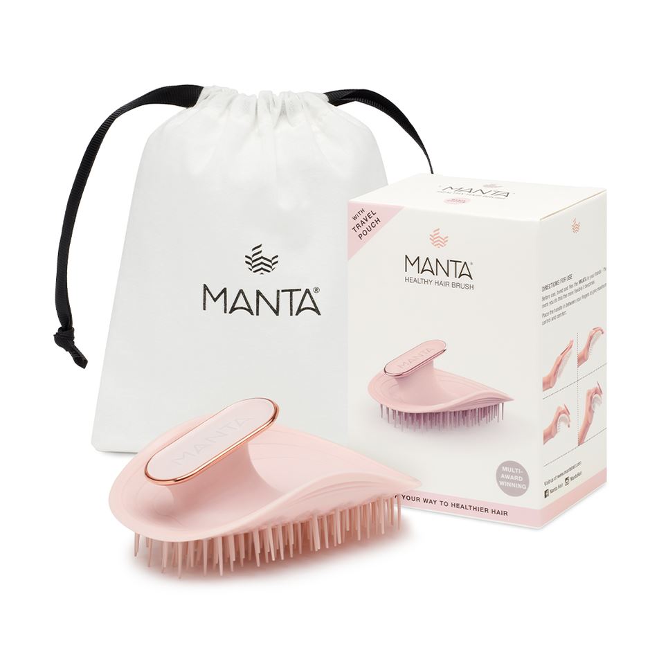 MANTA HAIR BRUSH - pink | Combs & Brushes | LOSHEN & CREM