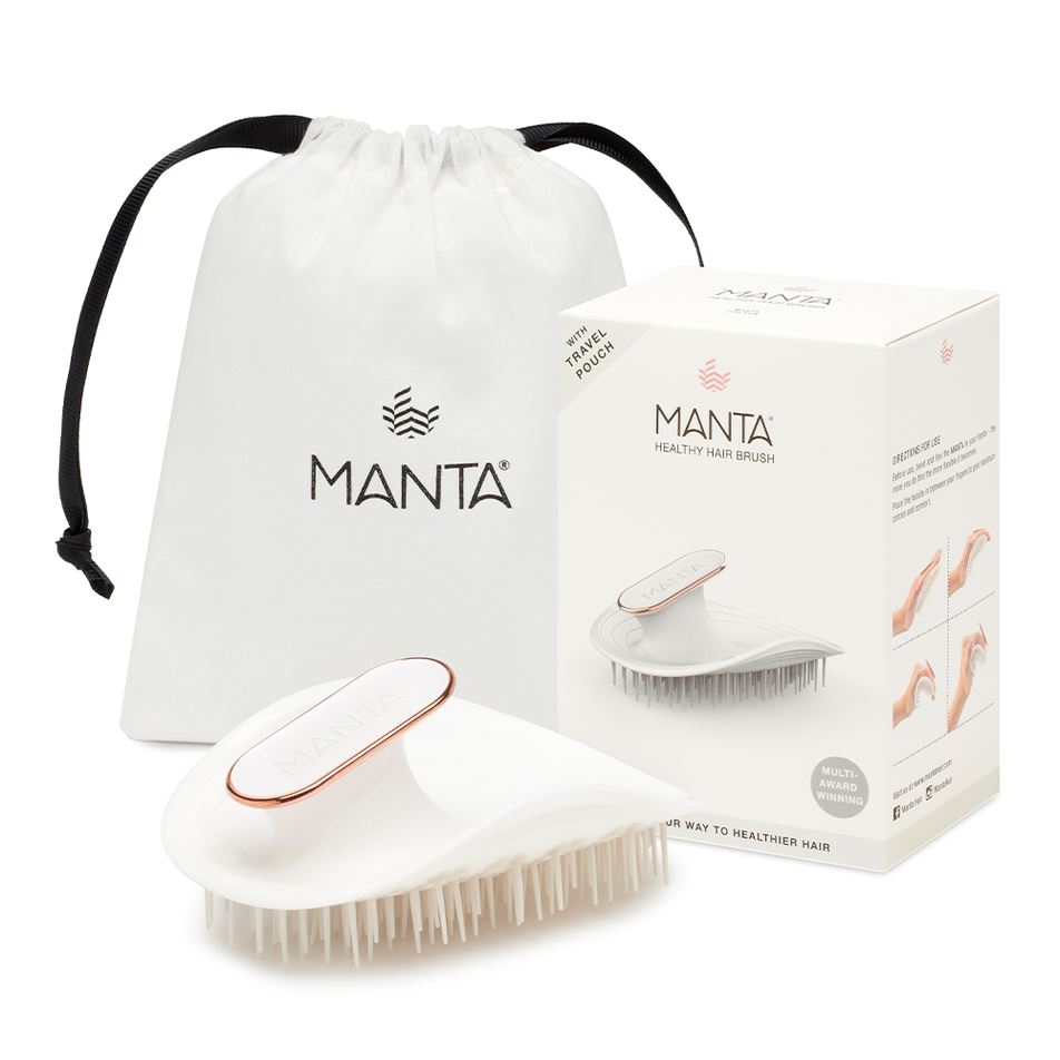 MANTA HAIR BRUSH - white | Combs & Brushes | LOSHEN & CREM