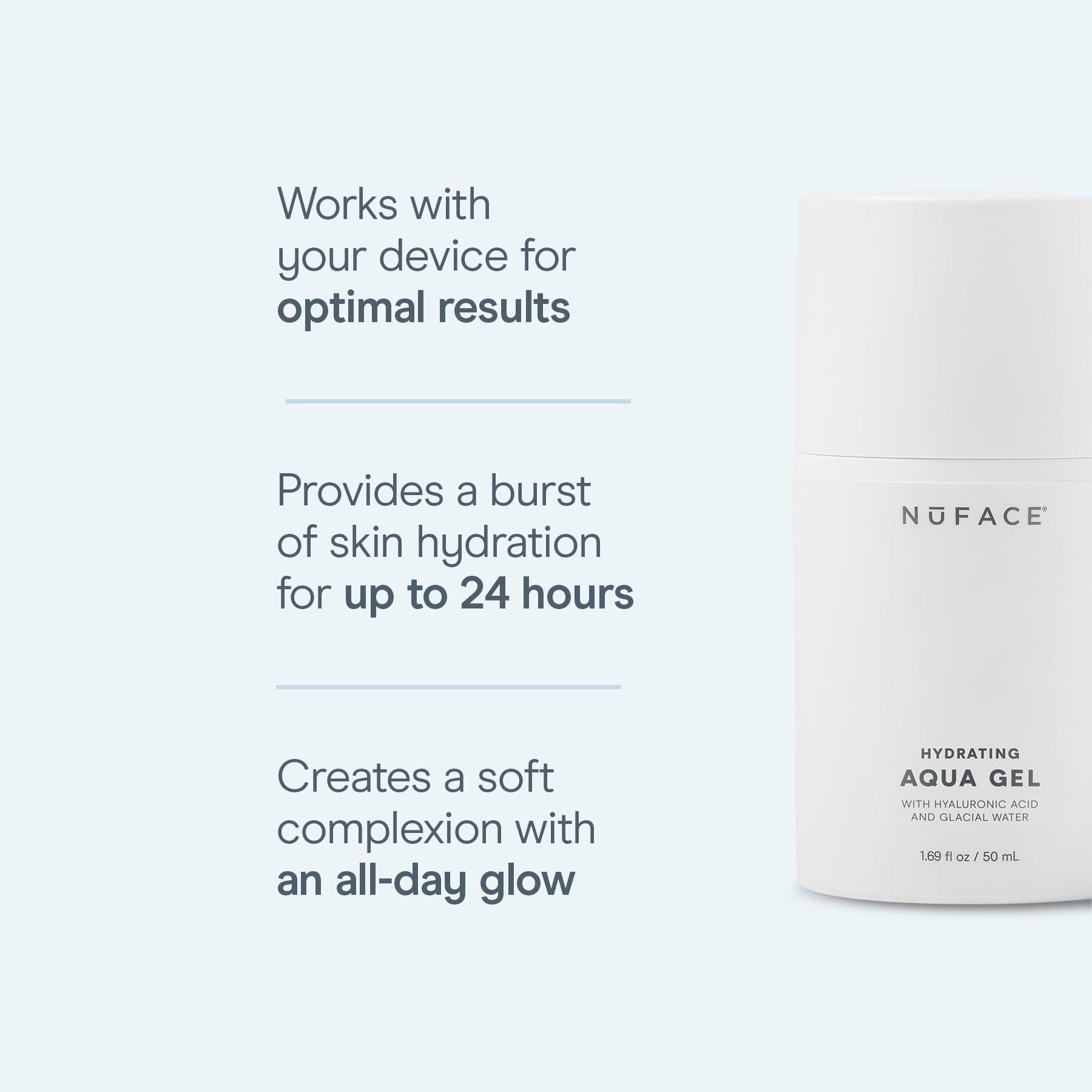 NuFACE HYDRATING AQUA GEL | Microcurrent care | LOSHEN & CREM