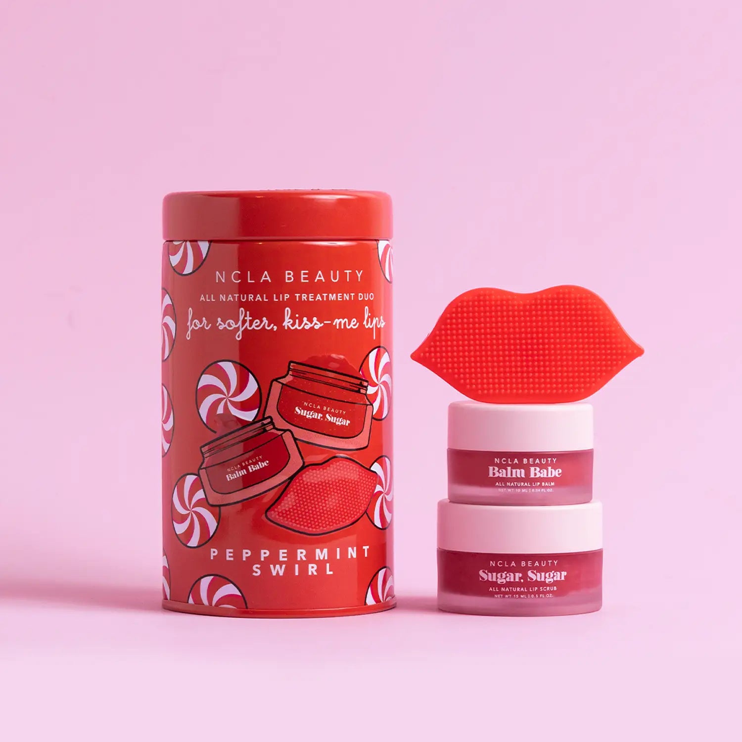 PEPPERMINT SWIRL LIP CARE | Lip balm | LOSHEN & CREM