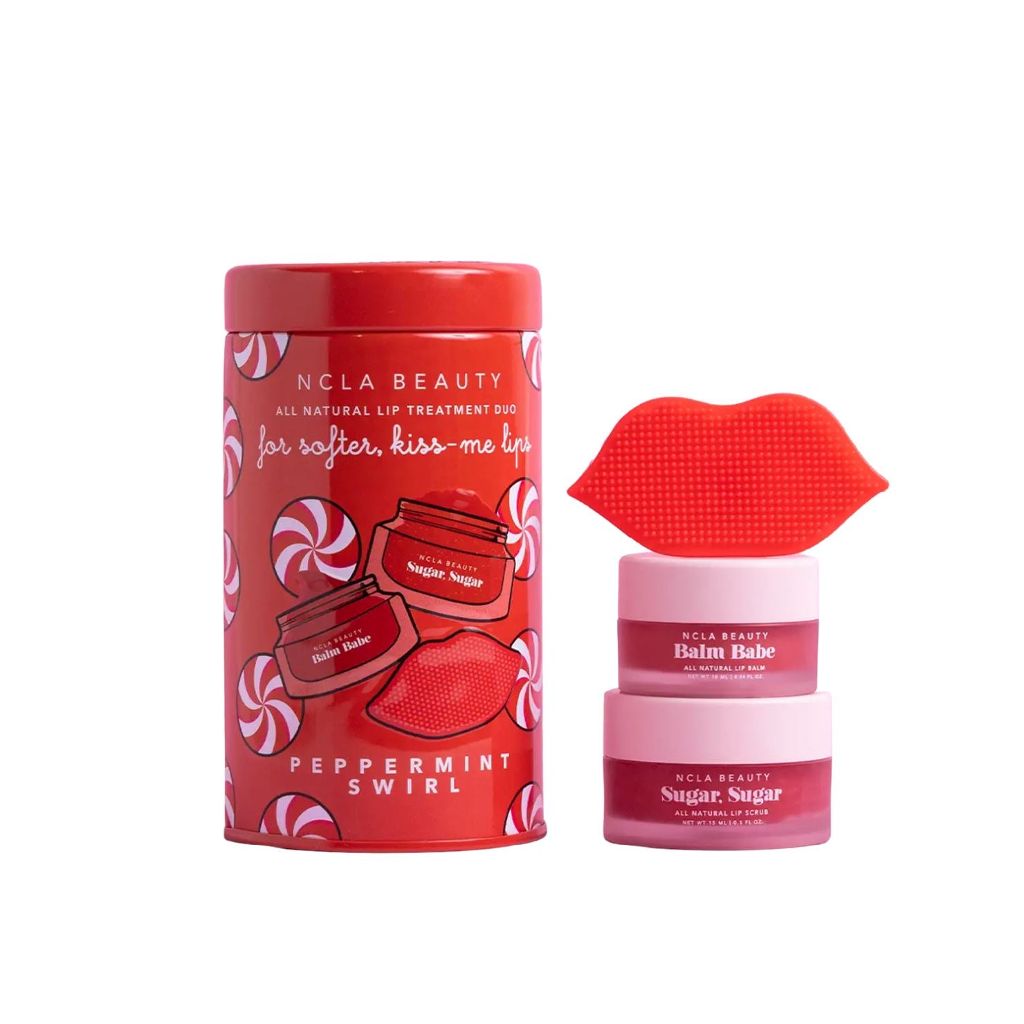 PEPPERMINT SWIRL LIP CARE | Lip balm | LOSHEN & CREM