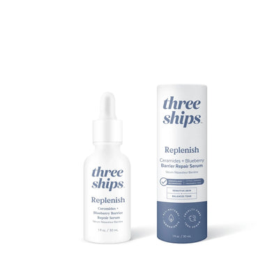 REPLENISH CERAMIDES + BLUEBERRY BARRIER REPAIR SERUM | Soothing serum | LOSHEN & CREM